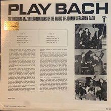 Carica l'immagine nel visualizzatore di Gallery, Jacques Loussier Trio : Play Bach Jazz Vol.1 (LP, Ste)