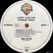 Carica l'immagine nel visualizzatore di Gallery, Larry Carlton : Strikes Twice (LP, Album)