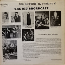 Carica l'immagine nel visualizzatore di Gallery, Various : The Big Broadcast 1932 (LP)