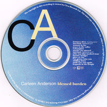 Carica l'immagine nel visualizzatore di Gallery, Carleen Anderson : Blessed Burden (CD, Album)