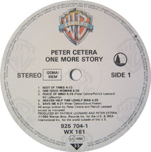 Carica l'immagine nel visualizzatore di Gallery, Peter Cetera : One More Story (LP, Album)