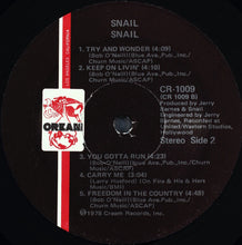 Carica l'immagine nel visualizzatore di Gallery, Snail (4) : Snail (LP, Album)