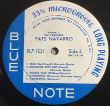 Carica l'immagine nel visualizzatore di Gallery, Fats Navarro : The Fabulous Fats Navarro Volume 1 (LP, Album, Mono, RM)