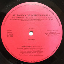 Carica l'immagine nel visualizzatore di Gallery, Art Blakey & The Jazz Messengers : Reflections In Blue (LP, Album)