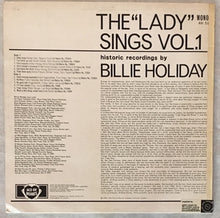Carica l'immagine nel visualizzatore di Gallery, Billie Holiday : The Lady Sings - Vol. 1 (LP, Comp, Mono)