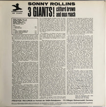 Carica l'immagine nel visualizzatore di Gallery, Sonny Rollins : 3 Giants! (LP, Album, RE)