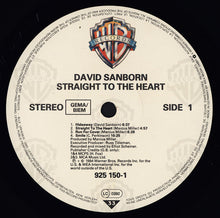 Carica l'immagine nel visualizzatore di Gallery, David Sanborn : Straight To The Heart (LP, Album)