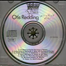 Carica l'immagine nel visualizzatore di Gallery, Otis Redding : Greatest Hits (CD, Comp)