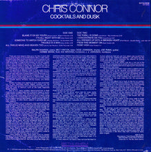 Carica l'immagine nel visualizzatore di Gallery, Chris Connor : Cocktails And Dusk (LP, Album, RE)