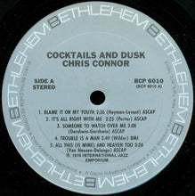 Carica l'immagine nel visualizzatore di Gallery, Chris Connor : Cocktails And Dusk (LP, Album, RE)