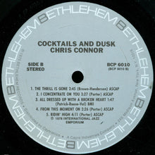 Carica l'immagine nel visualizzatore di Gallery, Chris Connor : Cocktails And Dusk (LP, Album, RE)
