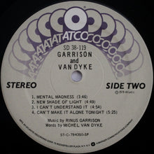 Carica l'immagine nel visualizzatore di Gallery, Rinus Gerritsen And Michel Van Dyke (2) : Garrison And Van Dyke (LP, Album, Spe)