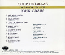 Carica l'immagine nel visualizzatore di Gallery, John Graas : Coup De Graas (CD, Album, RE)