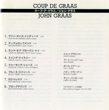 Carica l'immagine nel visualizzatore di Gallery, John Graas : Coup De Graas (CD, Album, RE)