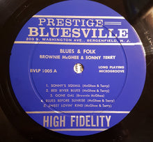 Carica l'immagine nel visualizzatore di Gallery, Sonny Terry & Brownie McGhee : Blues & Folk (LP, Album, Mono)