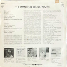 Carica l'immagine nel visualizzatore di Gallery, Lester Young : The Immortal Lester Young (LP, Comp, Mono)