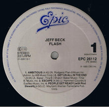 Carica l'immagine nel visualizzatore di Gallery, Jeff Beck : Flash (LP, Album, RP)