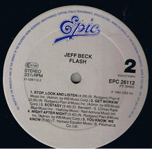 Carica l'immagine nel visualizzatore di Gallery, Jeff Beck : Flash (LP, Album, RP)