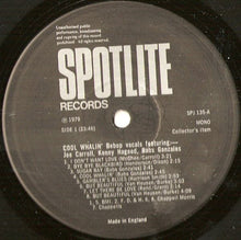 Carica l'immagine nel visualizzatore di Gallery, Various : Cool Whalin' - Be Bop Vocals, Rare And Unissued Material (LP, Album, Comp, Mono)