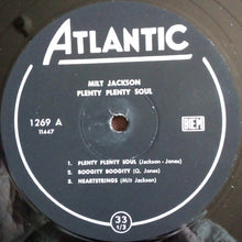 Carica l'immagine nel visualizzatore di Gallery, Milt Jackson : Plenty, Plenty Soul (LP, Album, Mono, Bla)