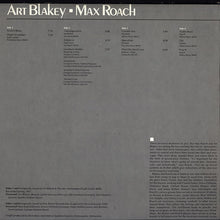 Carica l'immagine nel visualizzatore di Gallery, Max Roach / Art Blakey : Percussion Discussion (2xLP, Comp, Gat)