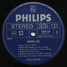 Carica l'immagine nel visualizzatore di Gallery, Sarah Vaughan : Greatest Hits (LP, Comp)
