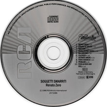 Carica l'immagine nel visualizzatore di Gallery, Renato Zero : Soggetti Smarriti (CD, Album)