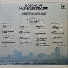 Carica l'immagine nel visualizzatore di Gallery, Bob Dylan : Nashville Skyline (LP, Album)