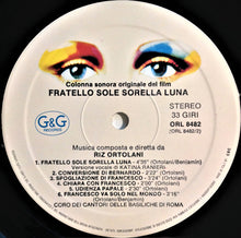 Carica l'immagine nel visualizzatore di Gallery, Riz Ortolani : Fratello Sole Sorella Luna (LP, Album, RE)