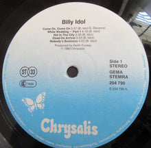 Carica l'immagine nel visualizzatore di Gallery, Billy Idol : Billy Idol (LP, Album)