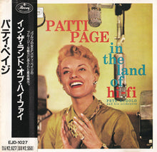 Carica l'immagine nel visualizzatore di Gallery, Patti Page : In The Land Of Hi-Fi (CD, Album, RE)