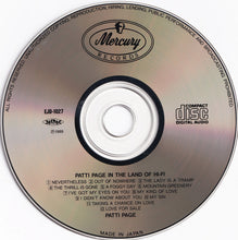Carica l'immagine nel visualizzatore di Gallery, Patti Page : In The Land Of Hi-Fi (CD, Album, RE)