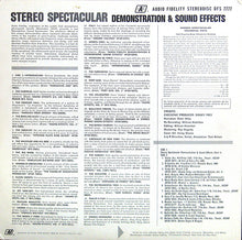 Carica l'immagine nel visualizzatore di Gallery, No Artist : Stereo Spectacular Demonstration & Sound Effects (LP, Album, Comp)