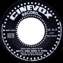 Carica l'immagine nel visualizzatore di Gallery, Ennio Morricone - Bruno Nicolai : Metti, Una Sera A Cena (7", Single)