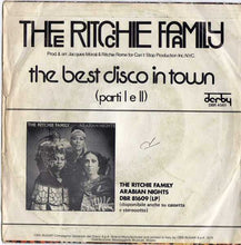 Carica l'immagine nel visualizzatore di Gallery, The Ritchie Family : The Best Disco In Town (7", Single)