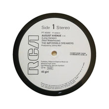Carica l'immagine nel visualizzatore di Gallery, The Impossible Dreamers : August Avenue (12", Promo)