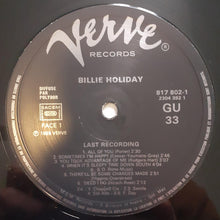 Carica l'immagine nel visualizzatore di Gallery, Billie Holiday With Ray Ellis And His Orchestra : Last Recording (LP, Album, RE)