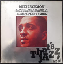Carica l'immagine nel visualizzatore di Gallery, Milt Jackson : Plenty, Plenty Soul (LP, Album, RE, Gat)