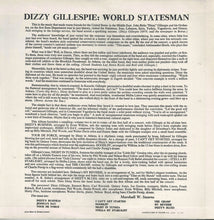 Carica l'immagine nel visualizzatore di Gallery, Dizzy Gillespie : World Statesman (LP, Album, Mono, RE)