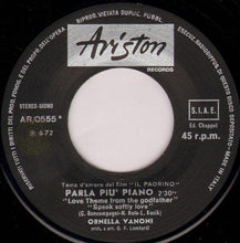 Carica l'immagine nel visualizzatore di Gallery, Ornella Vanoni : Tema D'Amore Del Film "Il Padrino" (7")