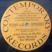 Carica l'immagine nel visualizzatore di Gallery, André Previn & His Pals : Modern Jazz Performances Of Songs From Pal Joey (LP, Album, RE)