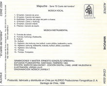 Carica l'immagine nel visualizzatore di Gallery, Mapuche (2) : Mapuche (CD, Album)