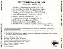 Carica l'immagine nel visualizzatore di Gallery, Buck Clayton, Yank Lawson, Vic Dickenson, Edmond Hall : Milton Jazz Concert 1964 (CD, Album)