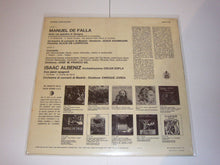 Carica l'immagine nel visualizzatore di Gallery, Manuel De Falla, Isaac Albéniz : Notti Nei Giardini DI Spagna - Concerto / Due Pezzi Spagnoli (LP)