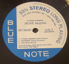 Carica l'immagine nel visualizzatore di Gallery, Jackie McLean : A Fickle Sonance (LP, Album, RE, 180)