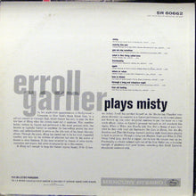 Carica l'immagine nel visualizzatore di Gallery, Erroll Garner : Erroll Garner Plays Misty (LP, Album, RP)
