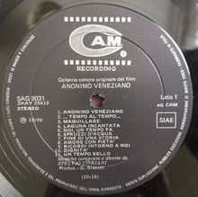 Carica l'immagine nel visualizzatore di Gallery, Stelvio Cipriani : Anonimo Veneziano (Colonna Sonora Originale) (LP, Album)