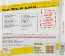 Carica l'immagine nel visualizzatore di Gallery, Coleman Hawkins, Zoot Sims, Phil Woods : Saxes Inc. (CD, Album, RE)