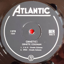 Carica l'immagine nel visualizzatore di Gallery, The Ornette Coleman Quartet : Ornette! (LP, Album)