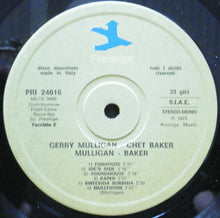 Carica l'immagine nel visualizzatore di Gallery, Gerry Mulligan, Chet Baker : Mulligan / Baker (2xLP, Comp, Gat)